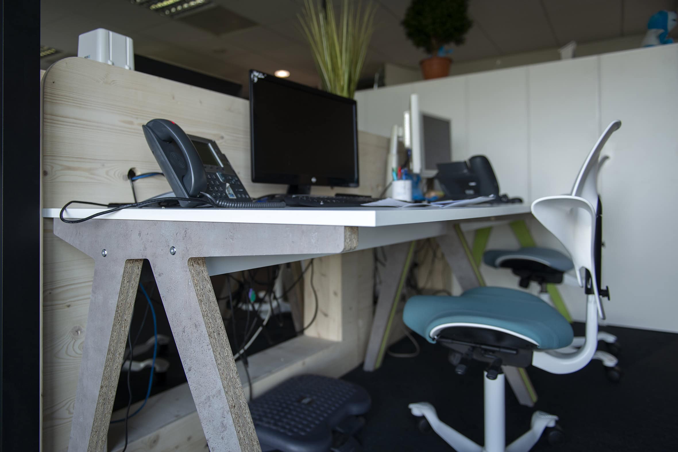 bureaux équipés